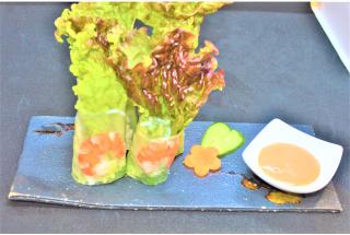 アボガドの生春巻き