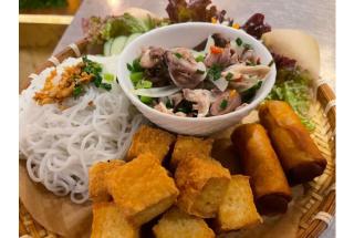 エビ味噌ソースビーフン