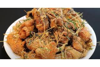 骨付鶏肉塩焼き