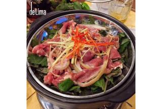 ヤギと大葉蒸しDê Hấp Tía Tô